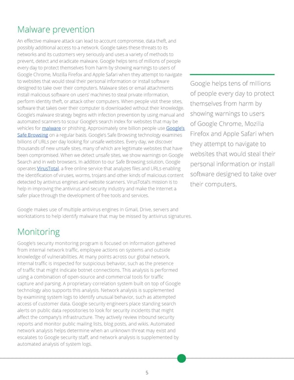 Google Cloud Security and Compliance Whitepaper - Page 9