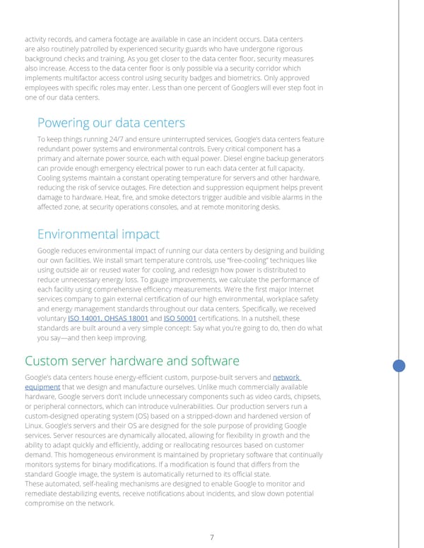 Google Cloud Security and Compliance Whitepaper - Page 11