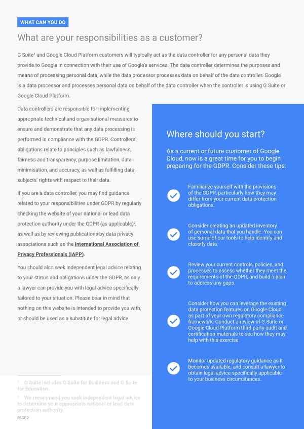 Google Cloud & GDPR - Page 2