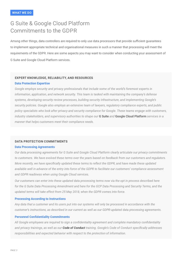 Google Cloud & GDPR - Page 3