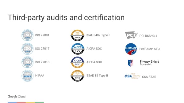 Building and Developing Science Gateways with Google Cloud Platform - Page 17